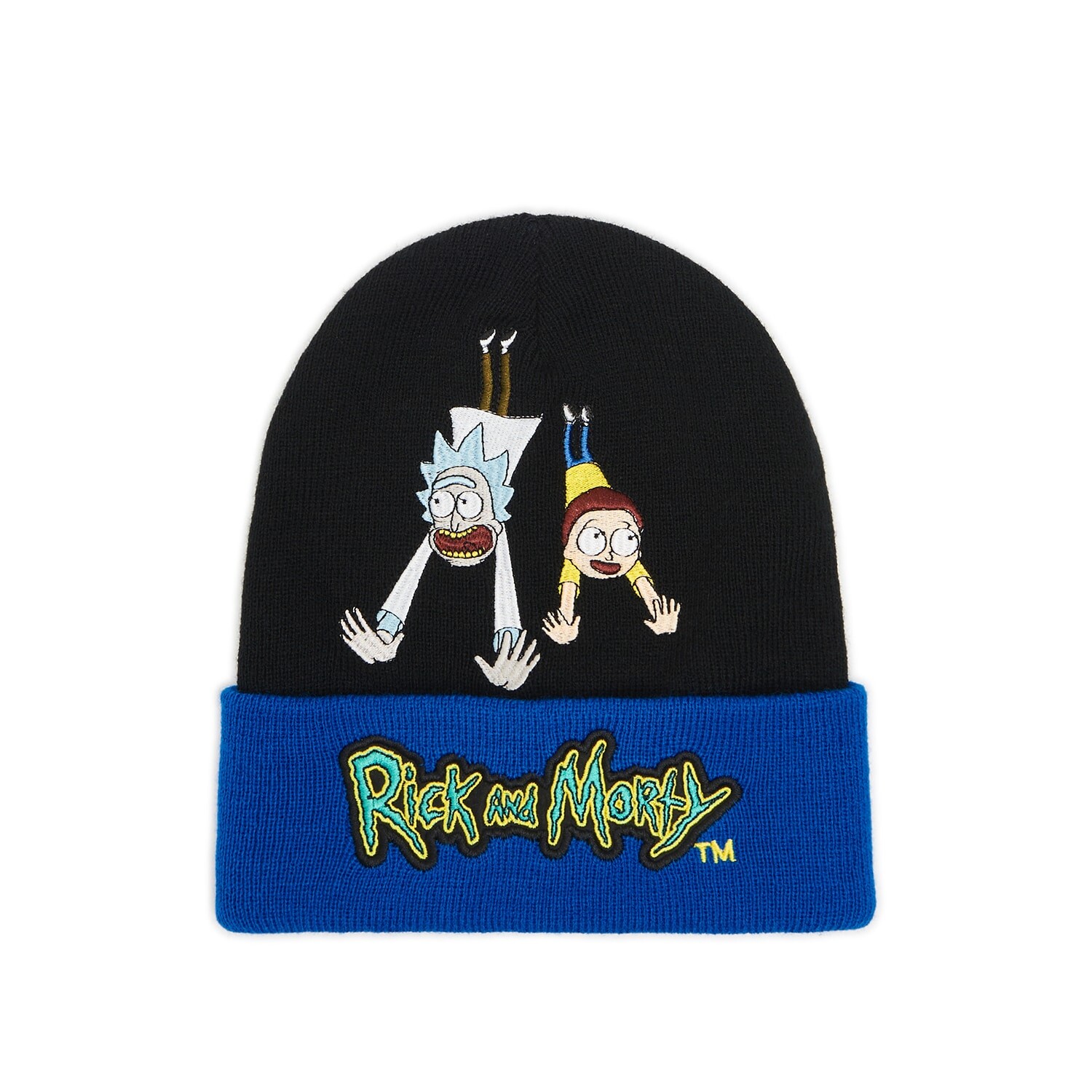Cropp - Beanie čiapka Rick and Morty - Tmavomodrá