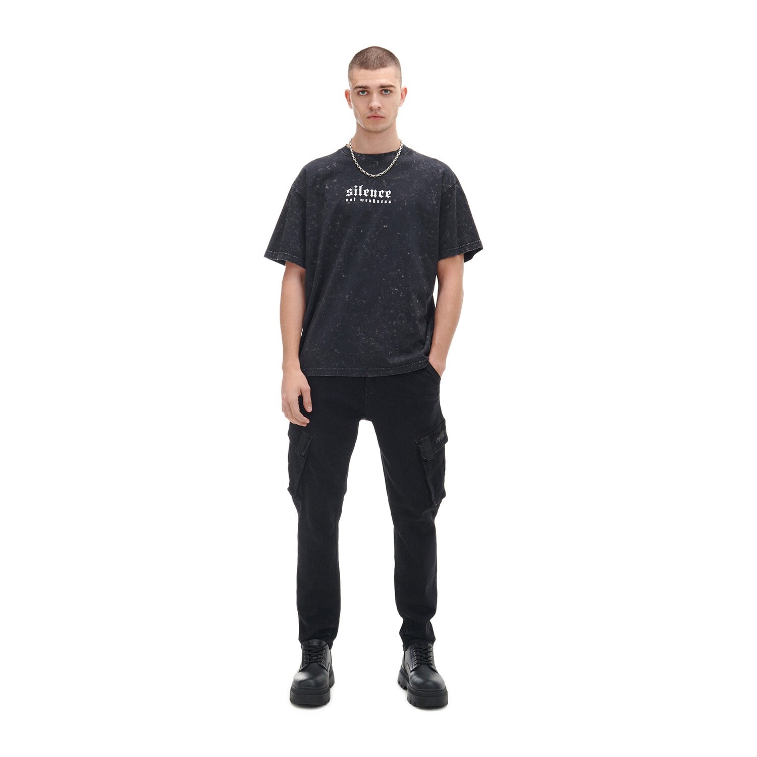 Cropp - Carrot džínsy - Čierna