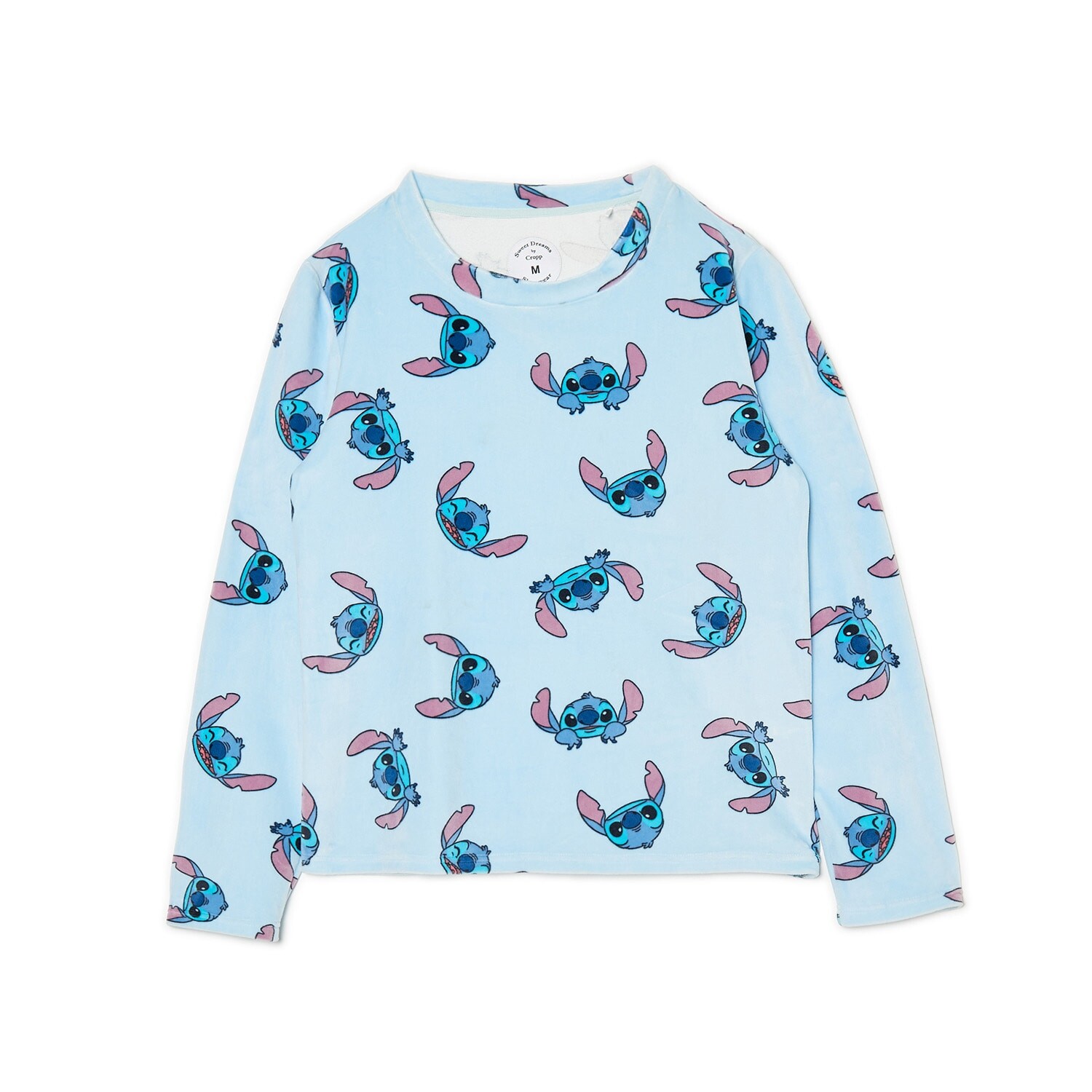 Cropp - Dvojdielne pyžamo Lilo and Stitch - Modrá