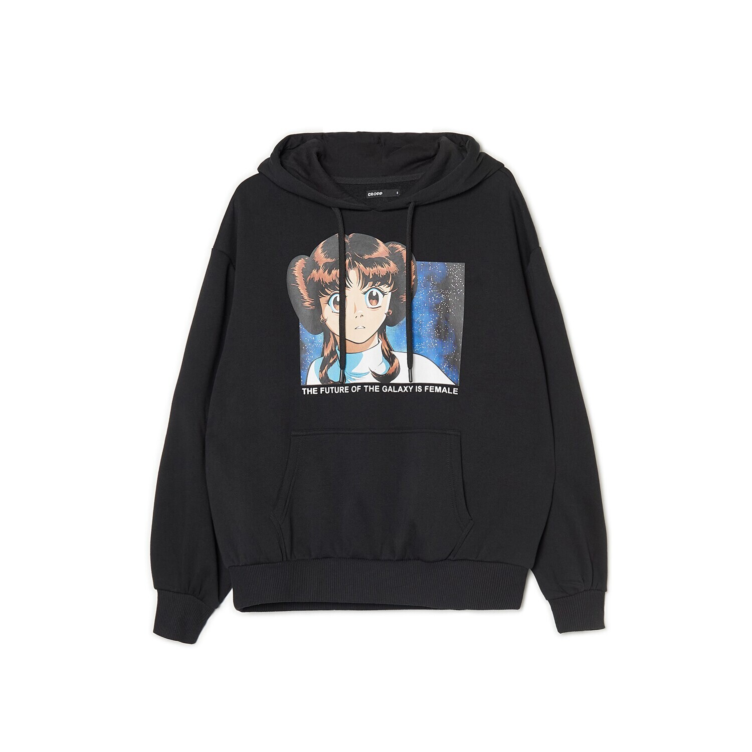 Cropp - Mikina s kapucňou Star Wars - Čierna