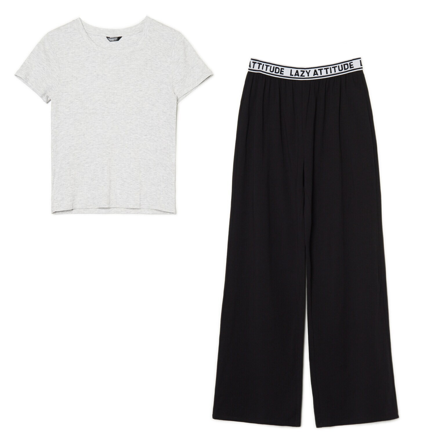 Cropp - Dvojdielne pyžamo - Čierna