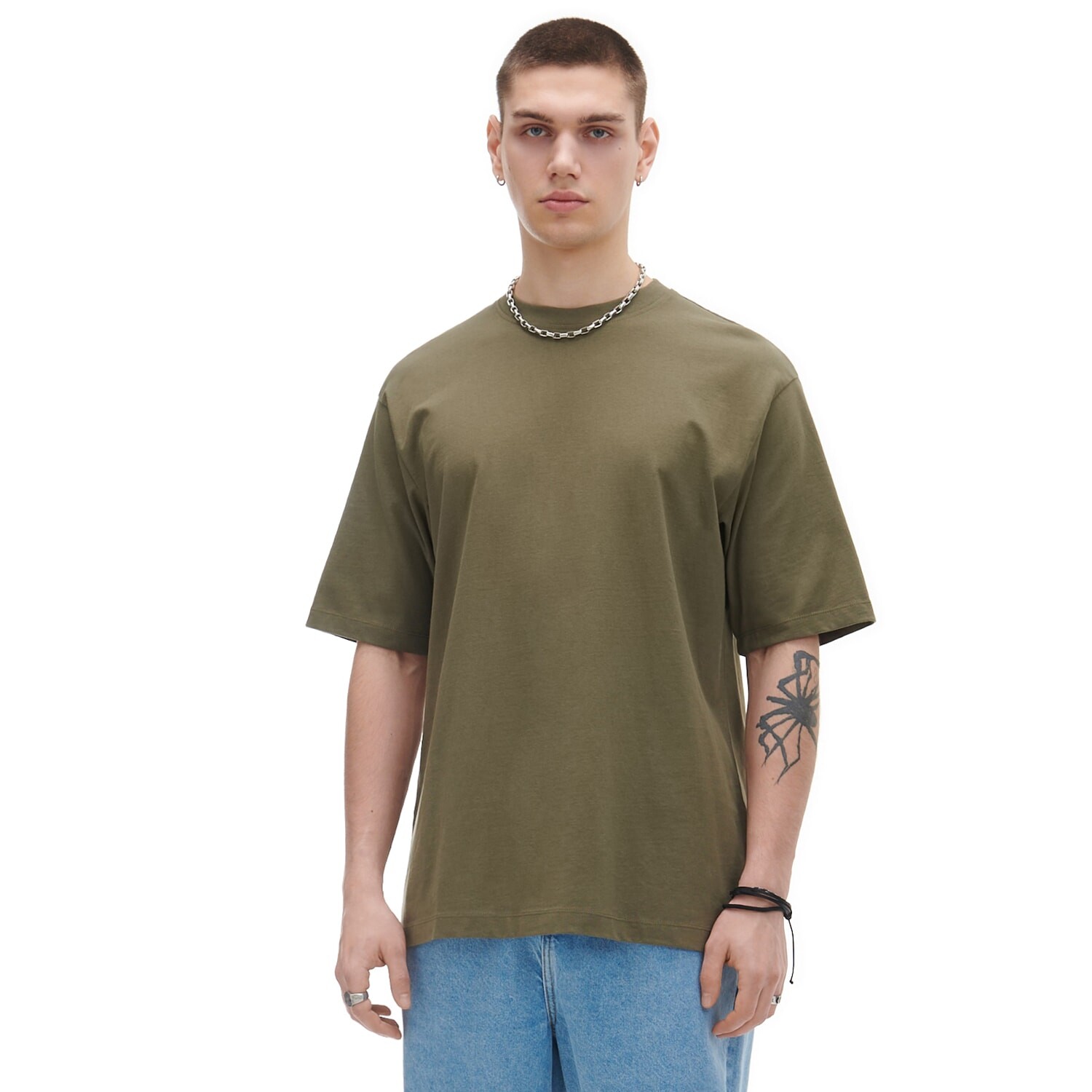 Cropp - Tričko - Khaki