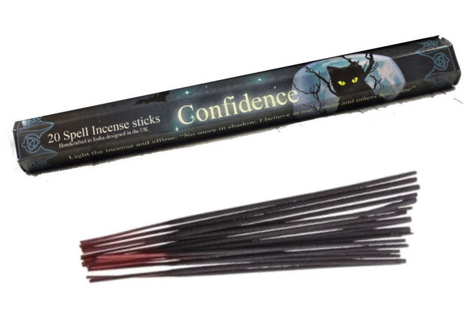 Vonné tyčinky s mačacou mágiou - dôvera (pižmo) - design Lisa Parker