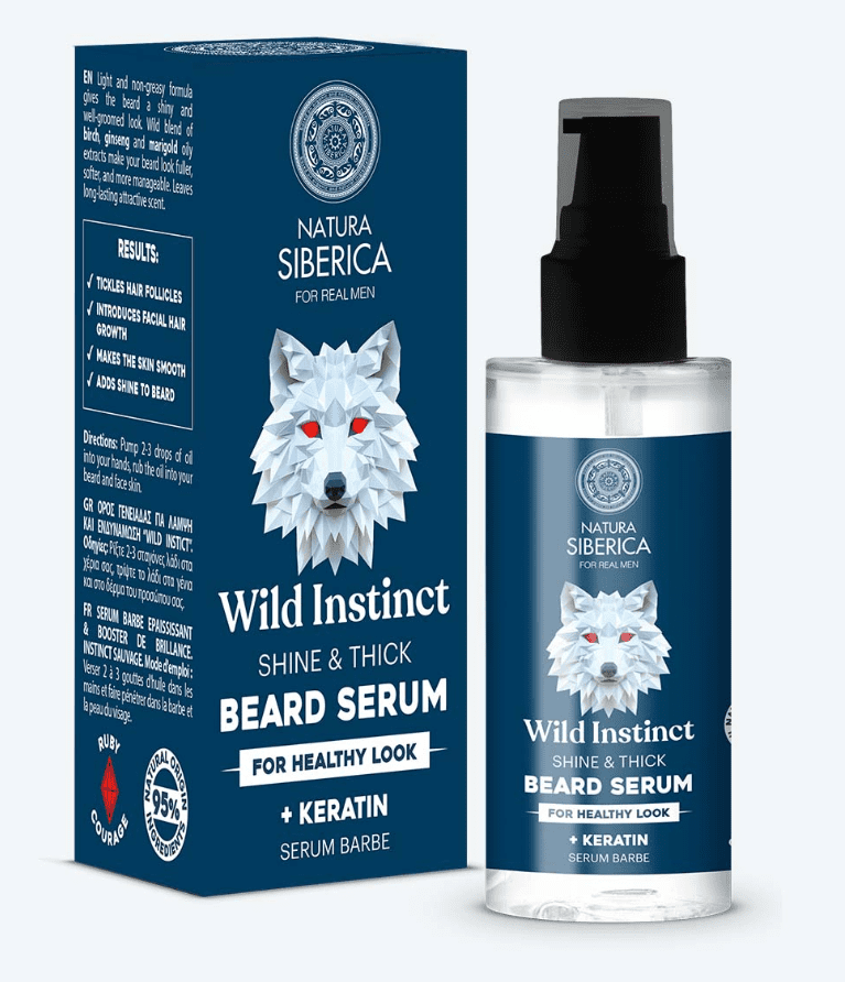 Natura Siberica Arctic Wild Sérum pre lesk a hustotu fúzov Divoký inštinkt 50 ml