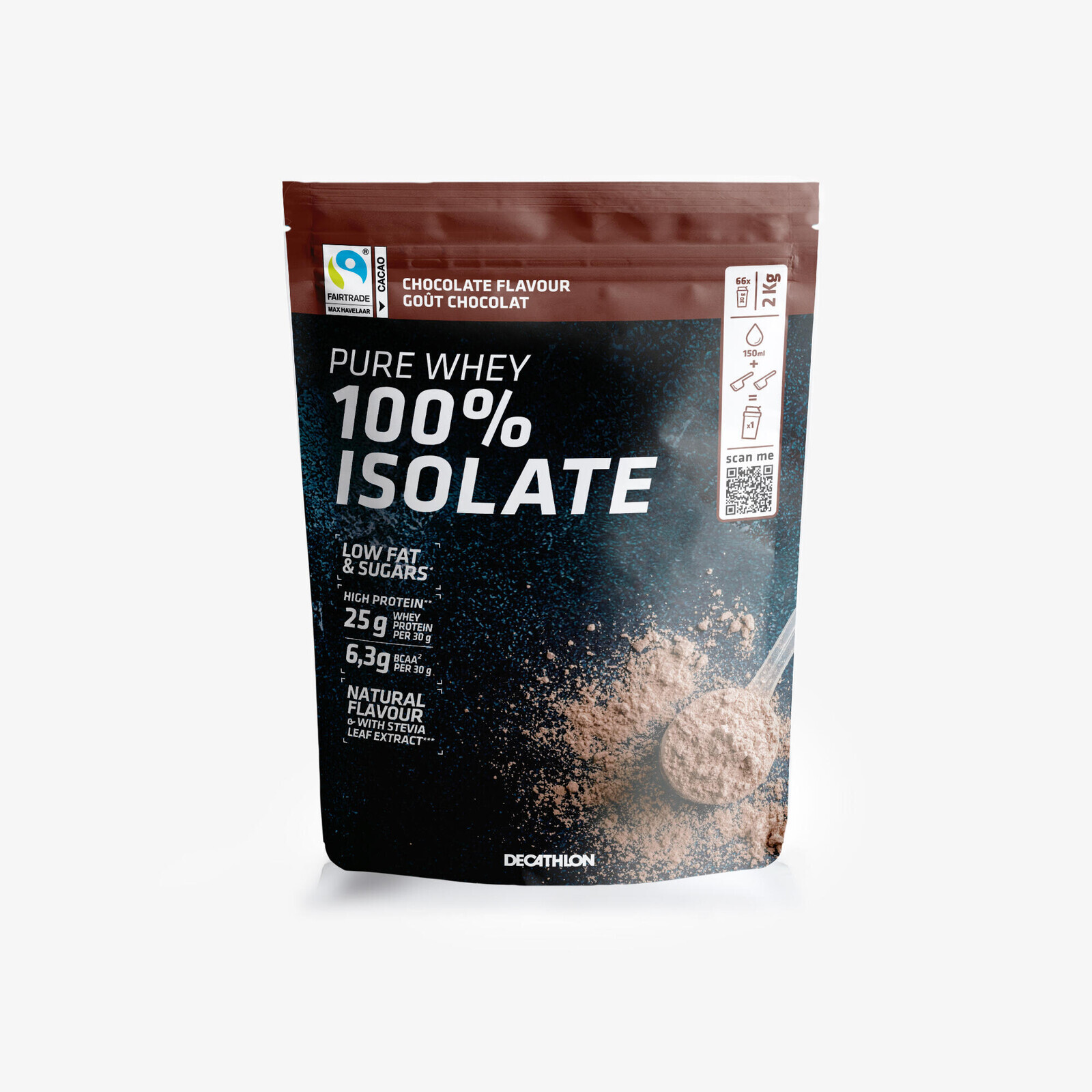 100 % srvátkový proteínový izolát Pure Whey čokoláda 2 kg