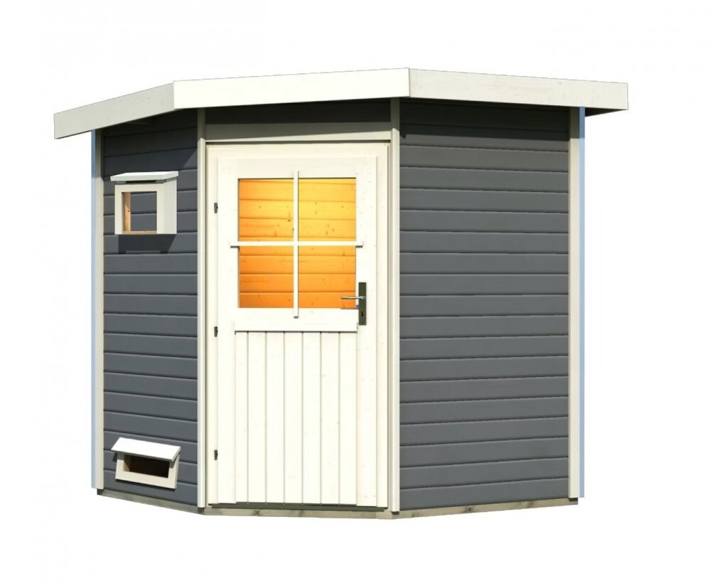 Vonkajšia fínska sauna PEKKA Lanitplast