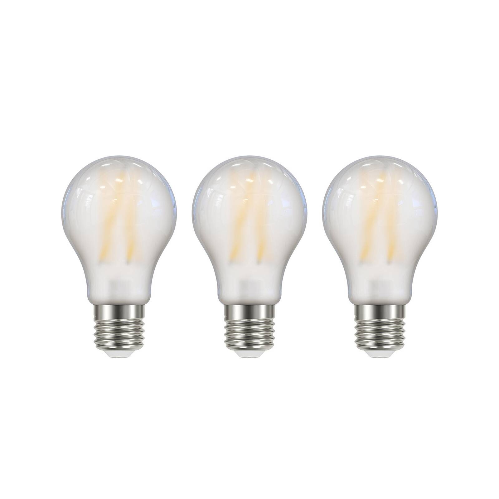 LED žiarovka matná E27 A60 5W 2700K 1060lm 3ks