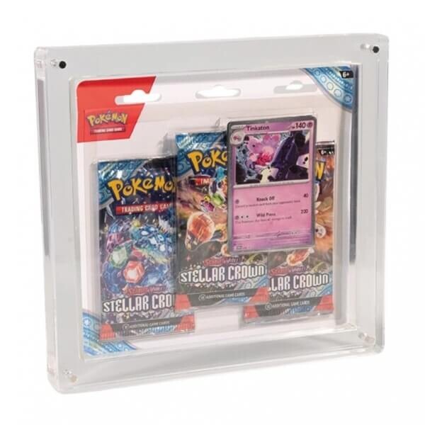 The Acrylic Box Akrylový Case - 3-Pack Blister