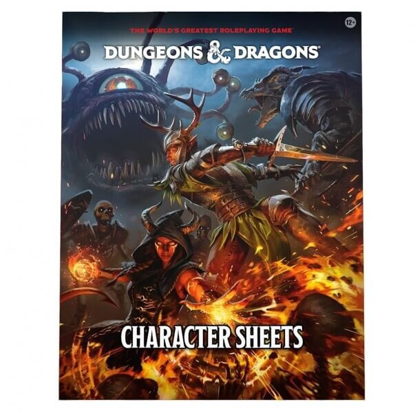 Wizards of the Coast Dungeons & Dragons - 5.5 - Character Sheets EN x50