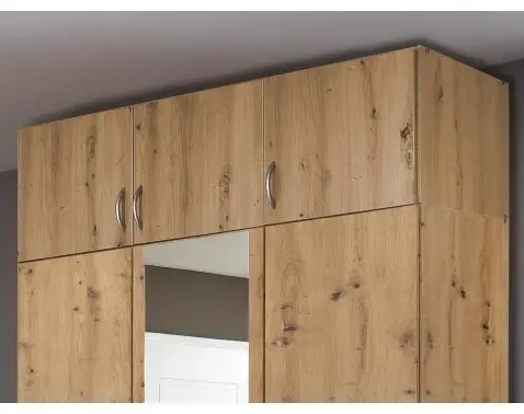Skriňový nádstavec Case, 136 cm, dub artisan%