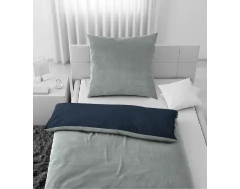 Obliečky Cashmere Touch, strieborná/antracit%