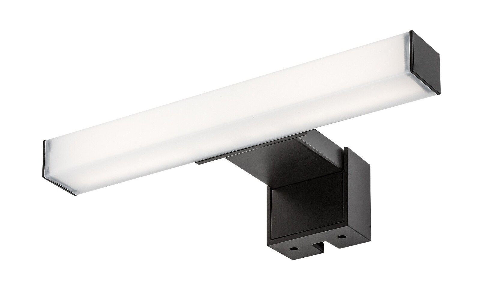 Rabalux Čierne LED svietidlo nad zrkadlo 3v1 Oliro 20cm 4W 75050