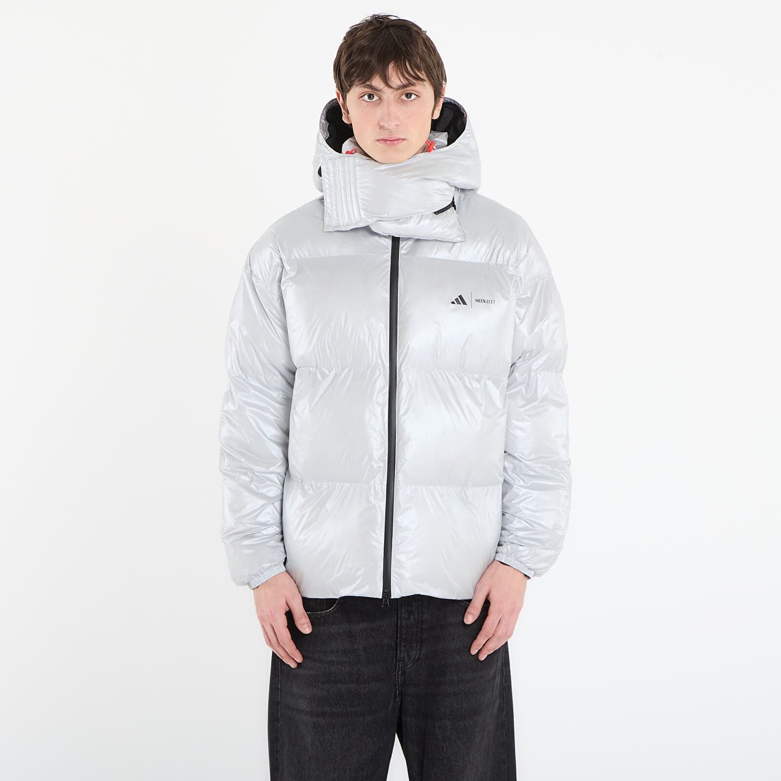 Bunda adidas x Moonboot Puffer Jacket M Metallic Silver S
