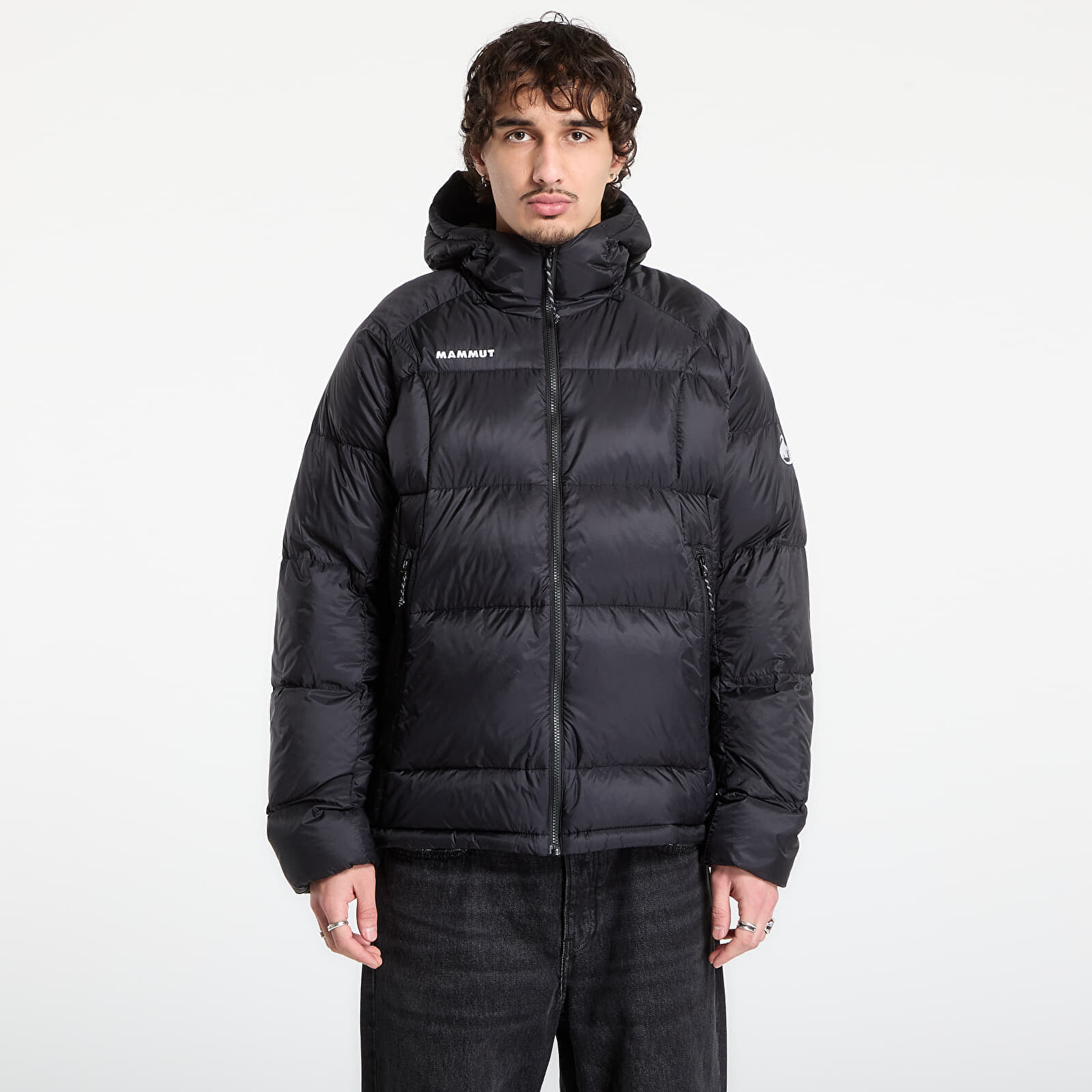 Bunda Mammut Glacier Glow IN Hooded Jacket Men Black M