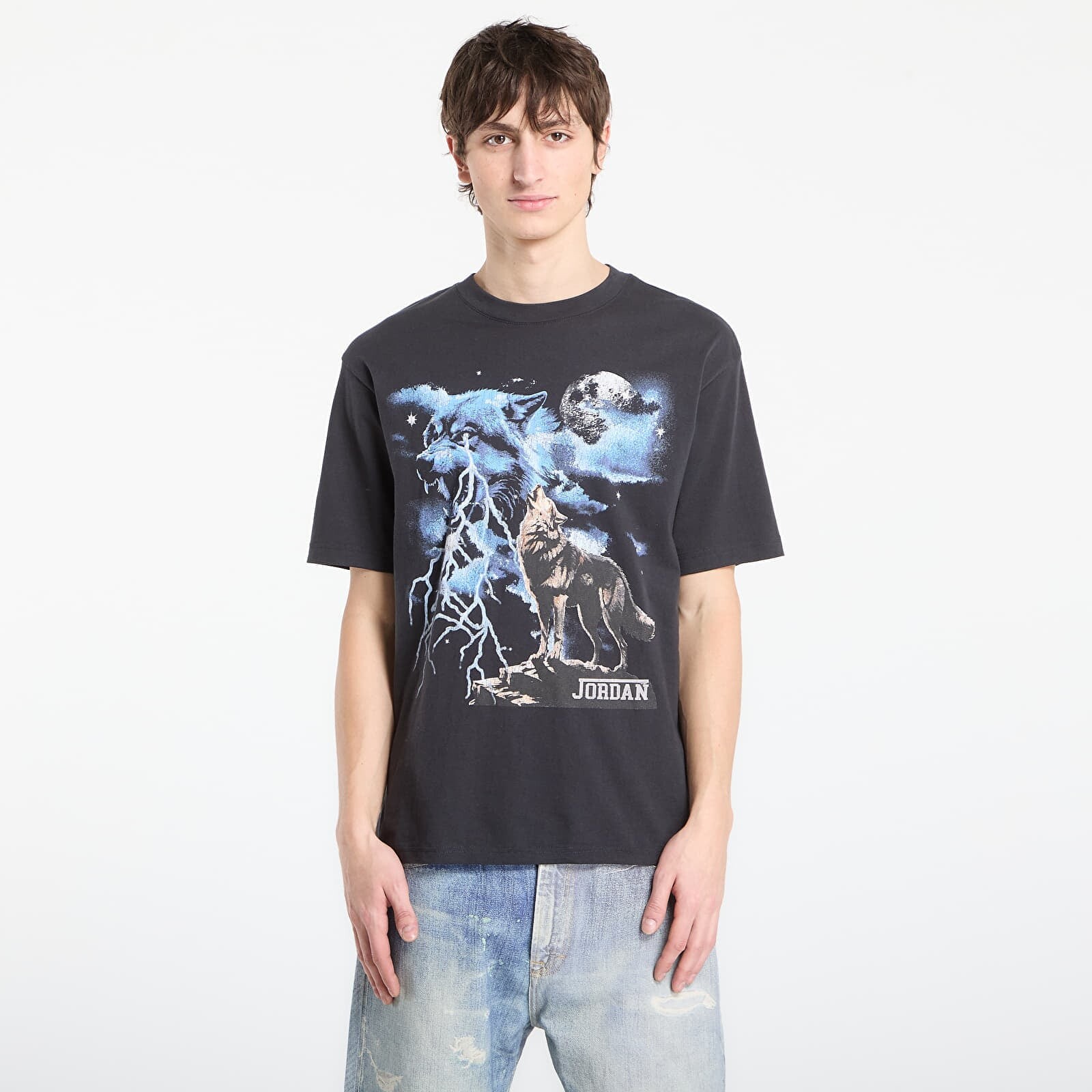 Tričko Jordan Men's Graphic T-Shirt Off Noir L