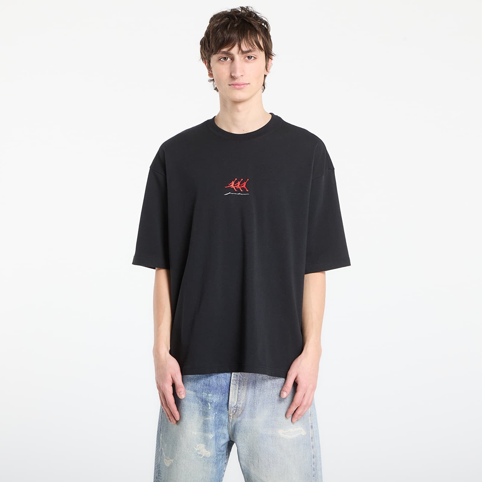 Tričko Jordan Flight Men's Oversized Graphic T-Shrt Black L