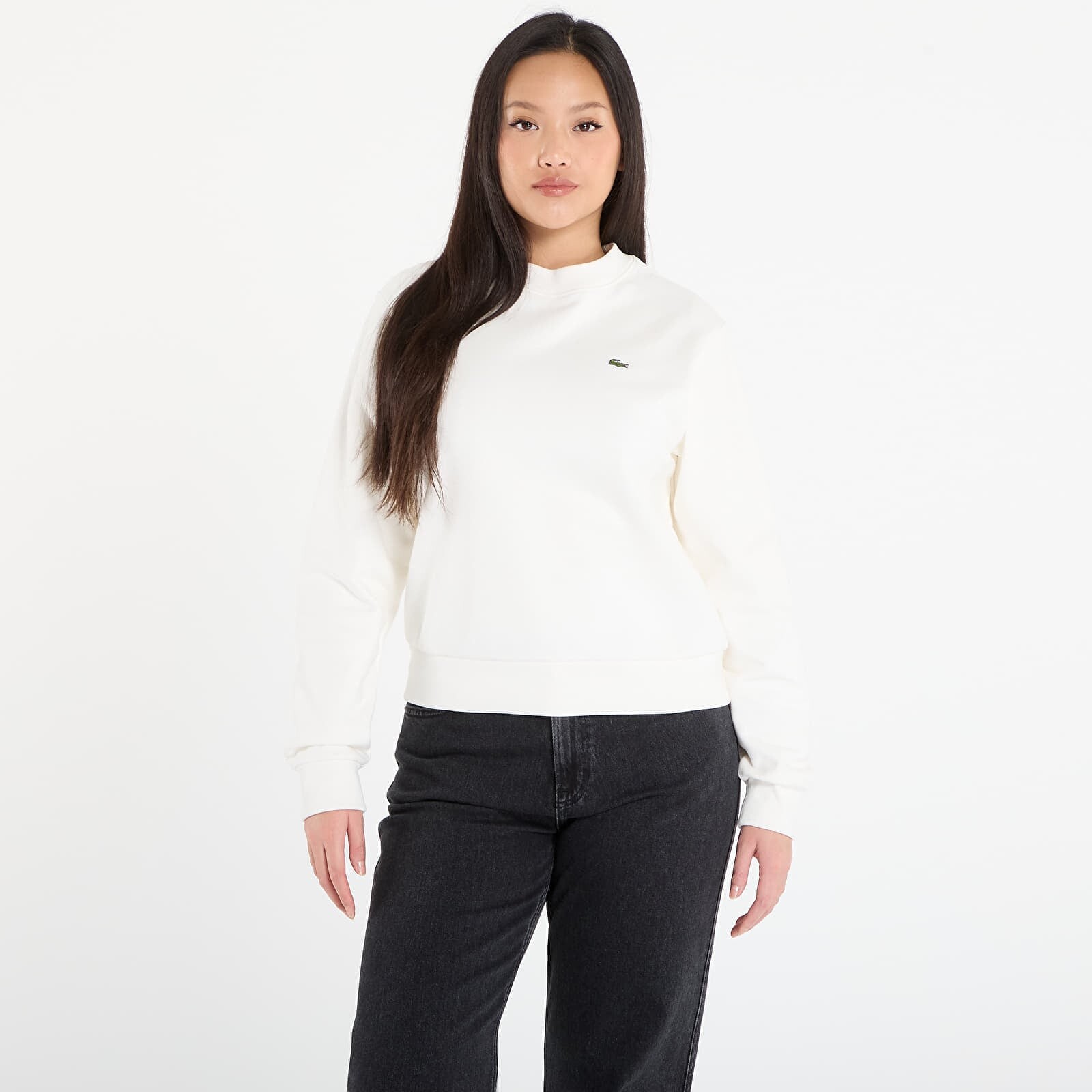 Mikina LACOSTE Women's Sweatshirt Flour 40