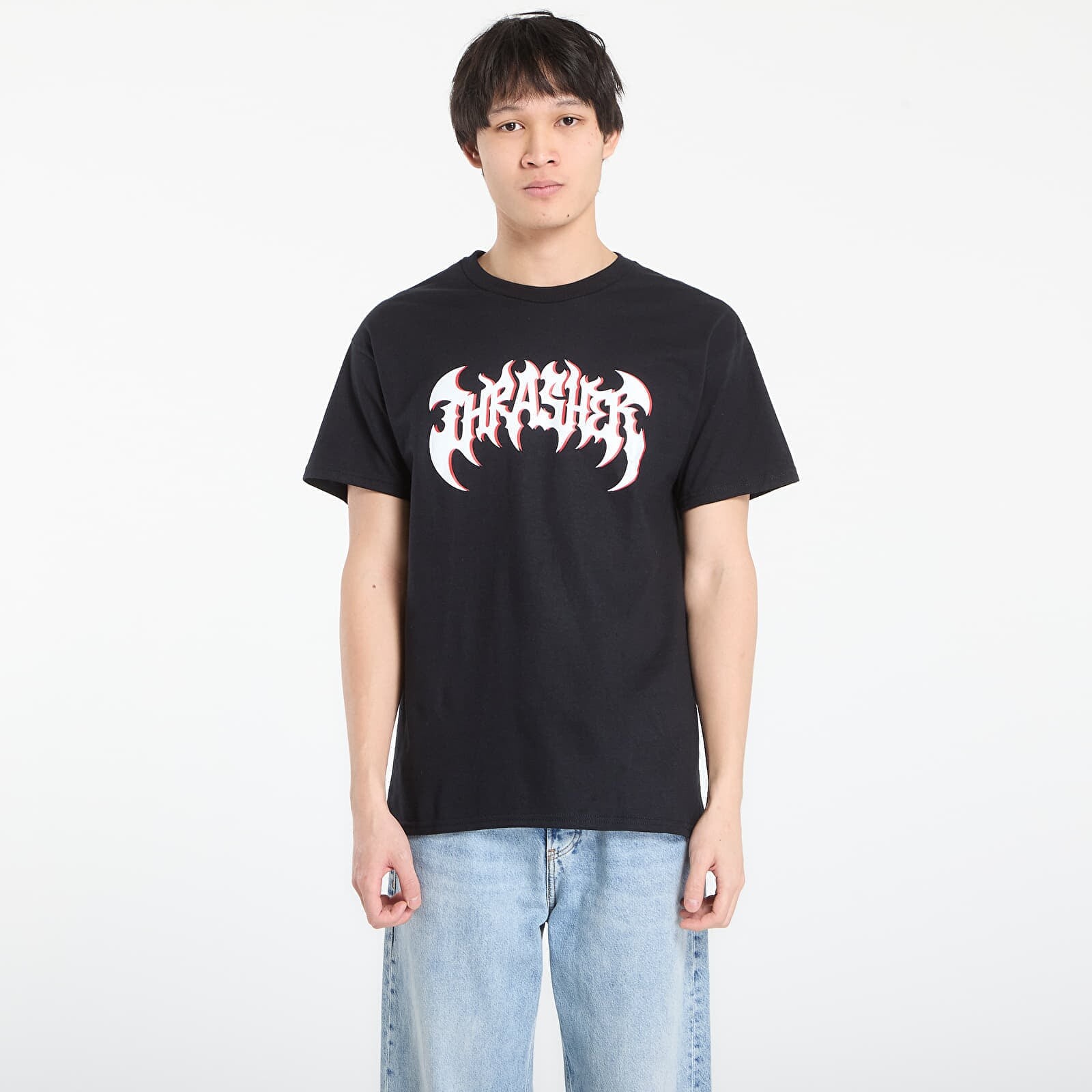 Tričko Thrasher Heavy Metal T-Shirt Black M