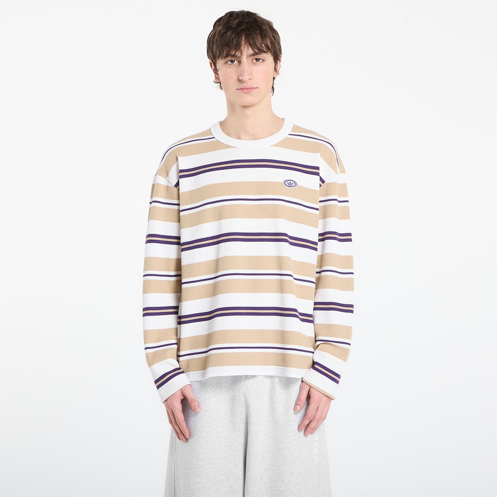 Tričko adidas Graphic Ls Tee Core White M