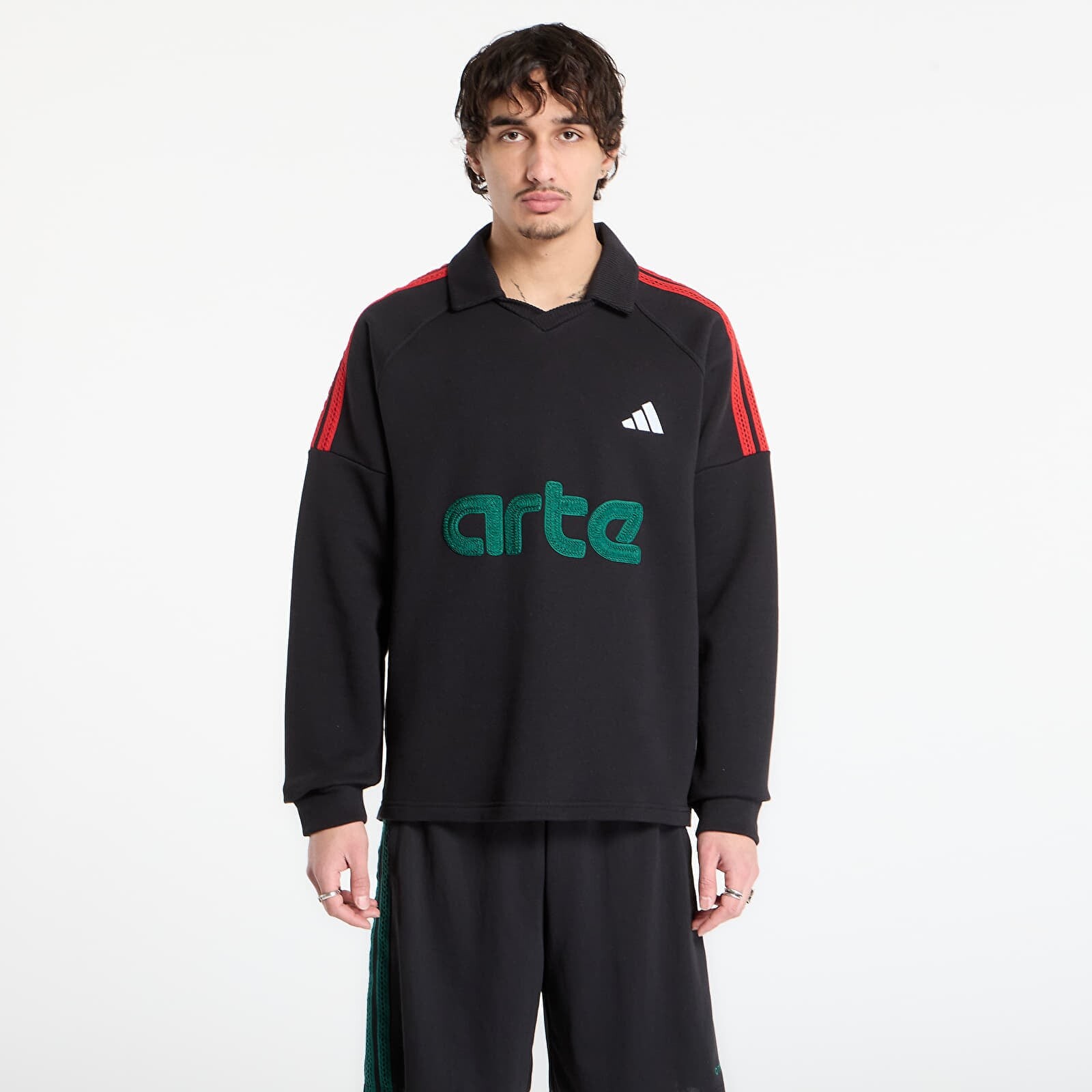 Mikina adidas x arte Terry Long Sleeve Jersey Black XL