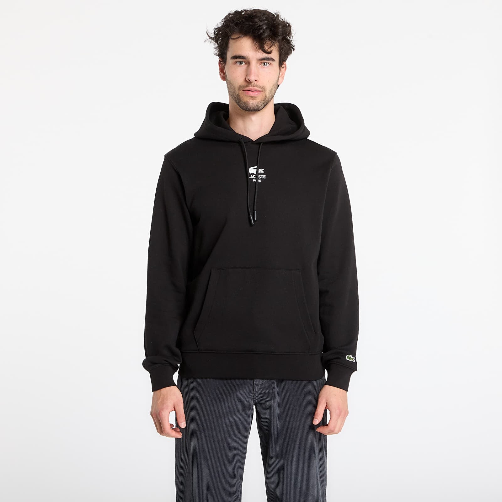 Mikina LACOSTE Men's Sweatshirt Black XL