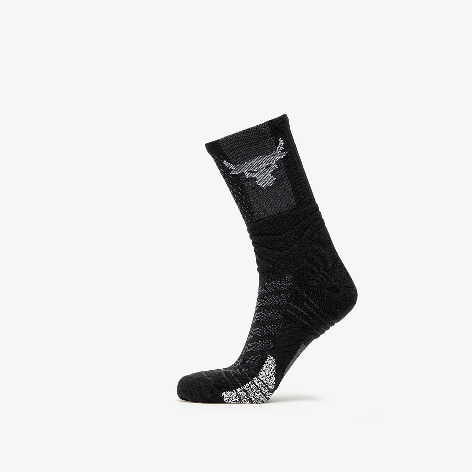Ponožky Under Armour Project Rock Playmaker Sock 1-Pack Black M