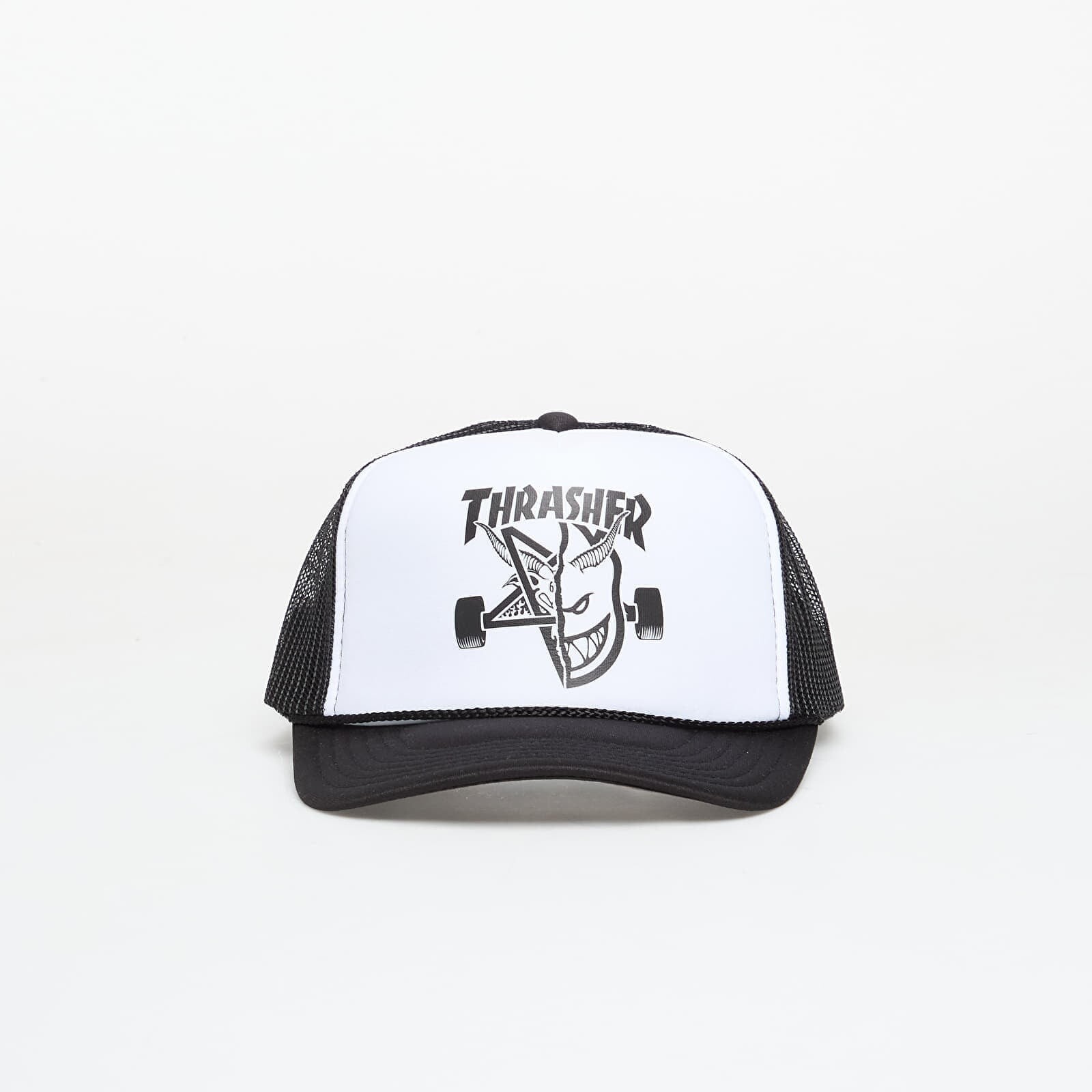 Šiltovka Thrasher x Spitfire Thrash & Burn Trucker Black/ White/ Black Universal