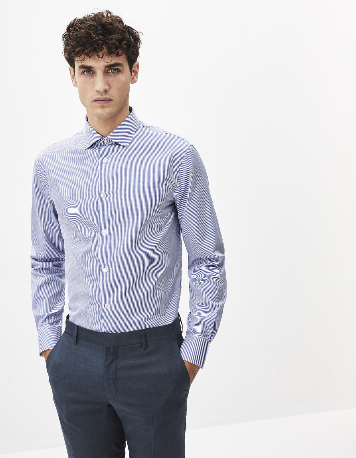 Celio Striped Shirt Patrash slim fit - Men
