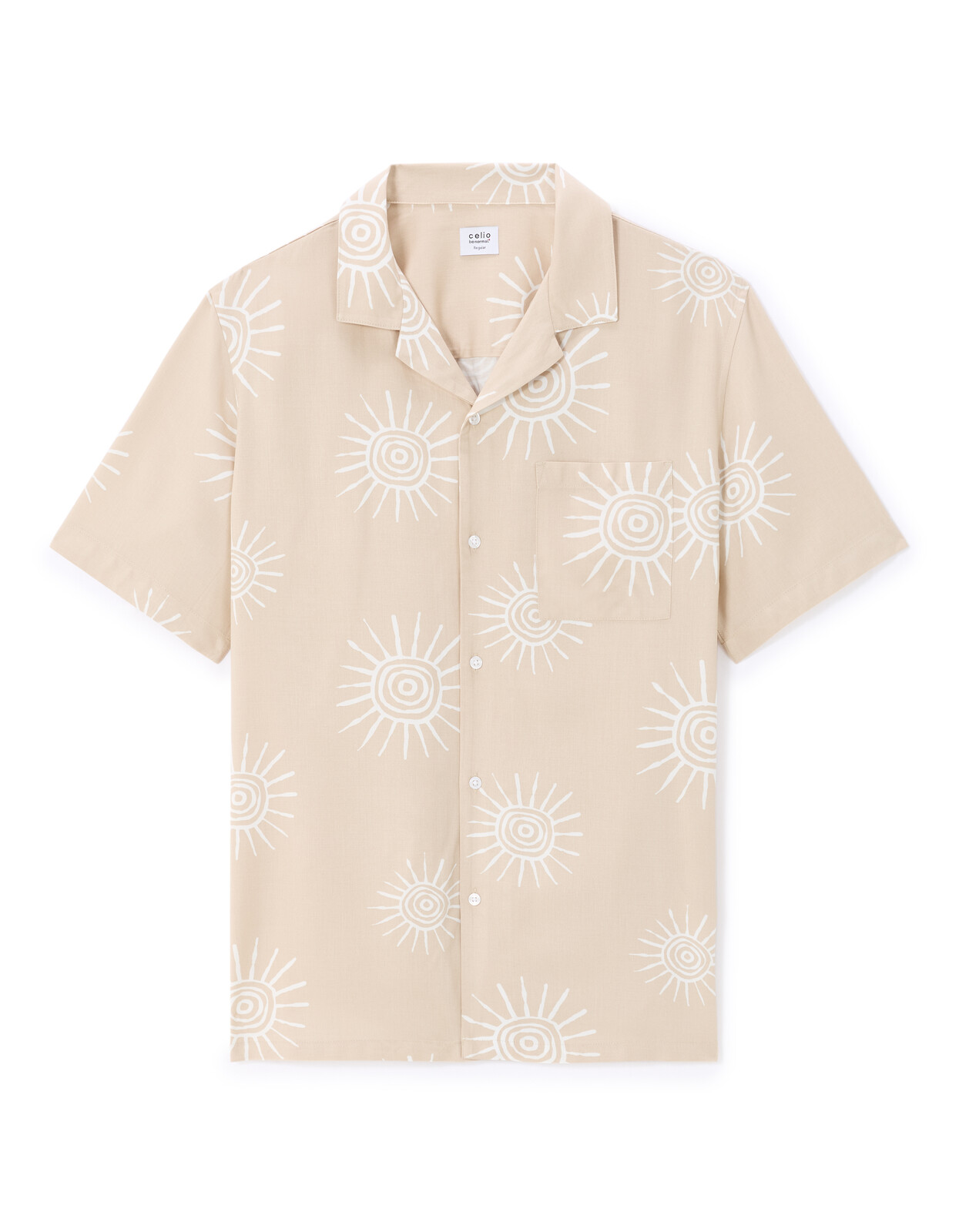 Celio Short Sleeve Shirt Lasuny - Men's