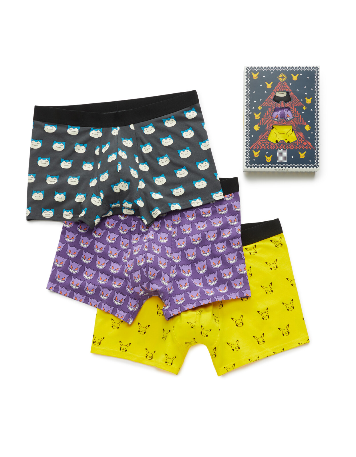 Celio Pokémon Boxer Box Gift Pack - Men's