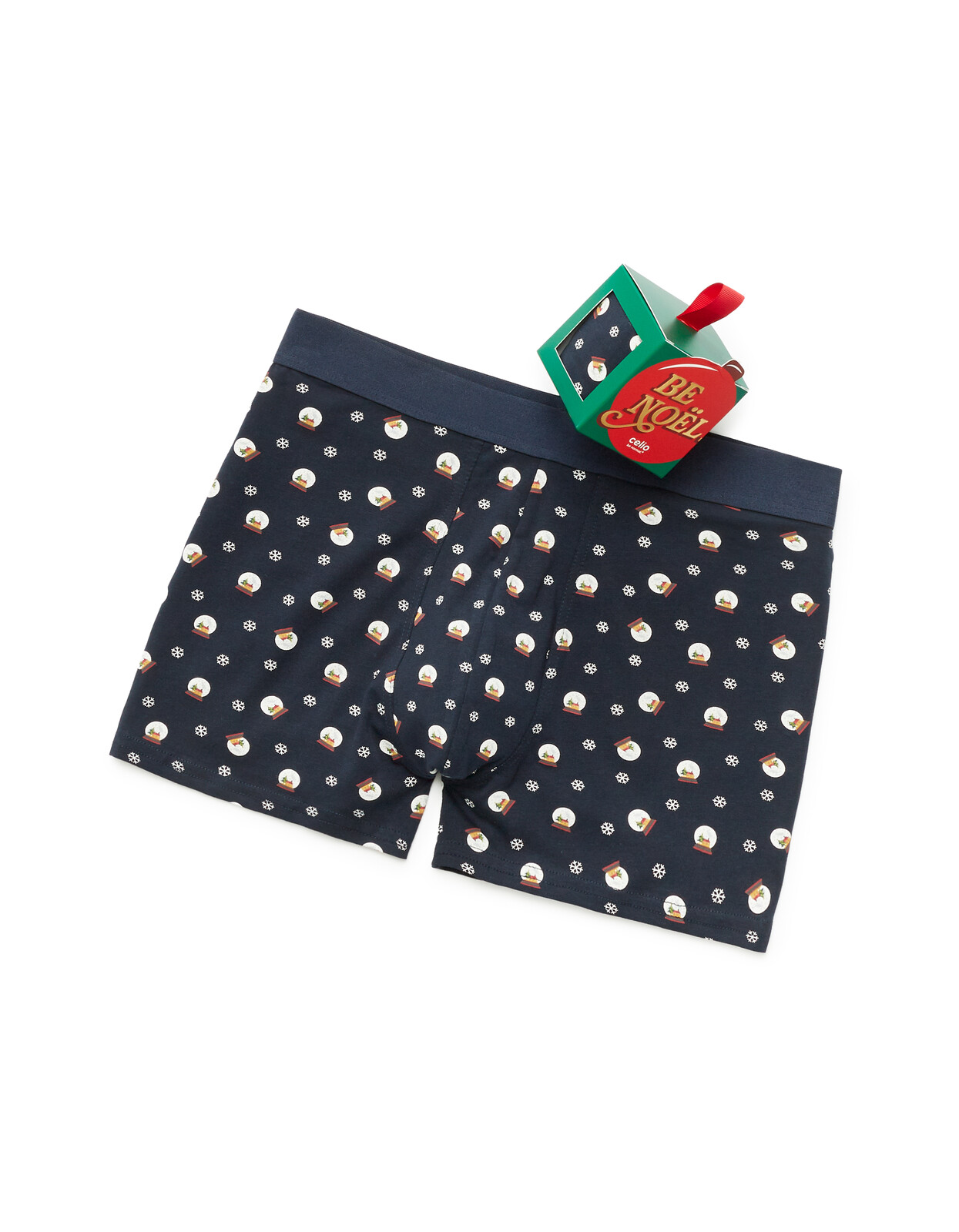 Celio Boxer Box Pack Snow White - Men's