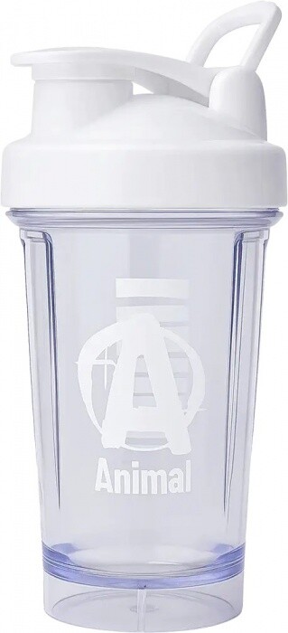 Universal animal šejkr 500 ml - transparentní/bílý