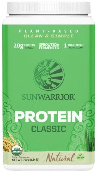 Sunwarrior protein classic 750 g - čokoláda