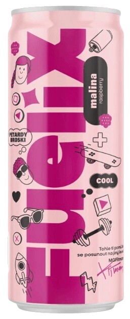 Brainmarket x mgfitman fuelix drink 250 ml - malina