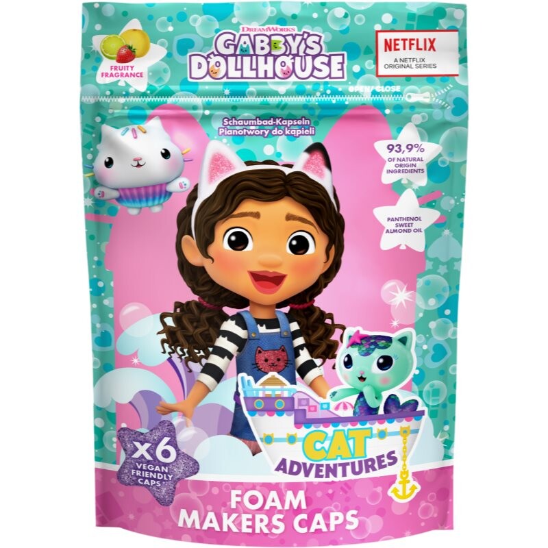 Gabby's Dollhouse Foam Makers pena do kúpeľa 3y+ 6x16 g