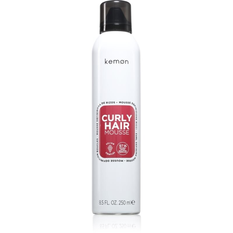 Kemon Curly Hair stylingová pena pre kučeravé vlasy 250 ml