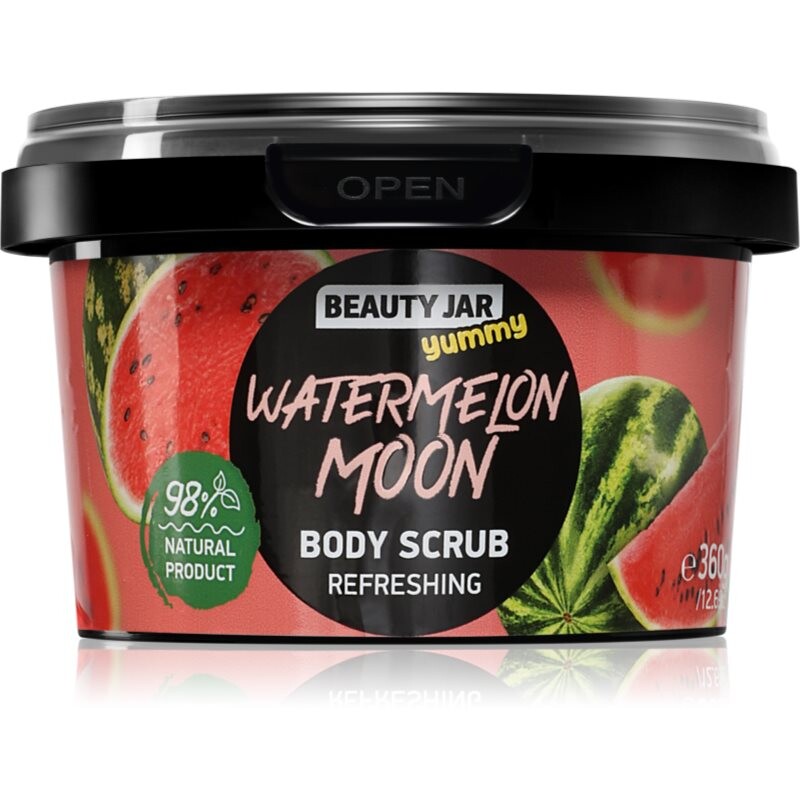 Beauty Jar Yummy Watermelon Moon telový peeling s osviežujúcim účinkom 360 g