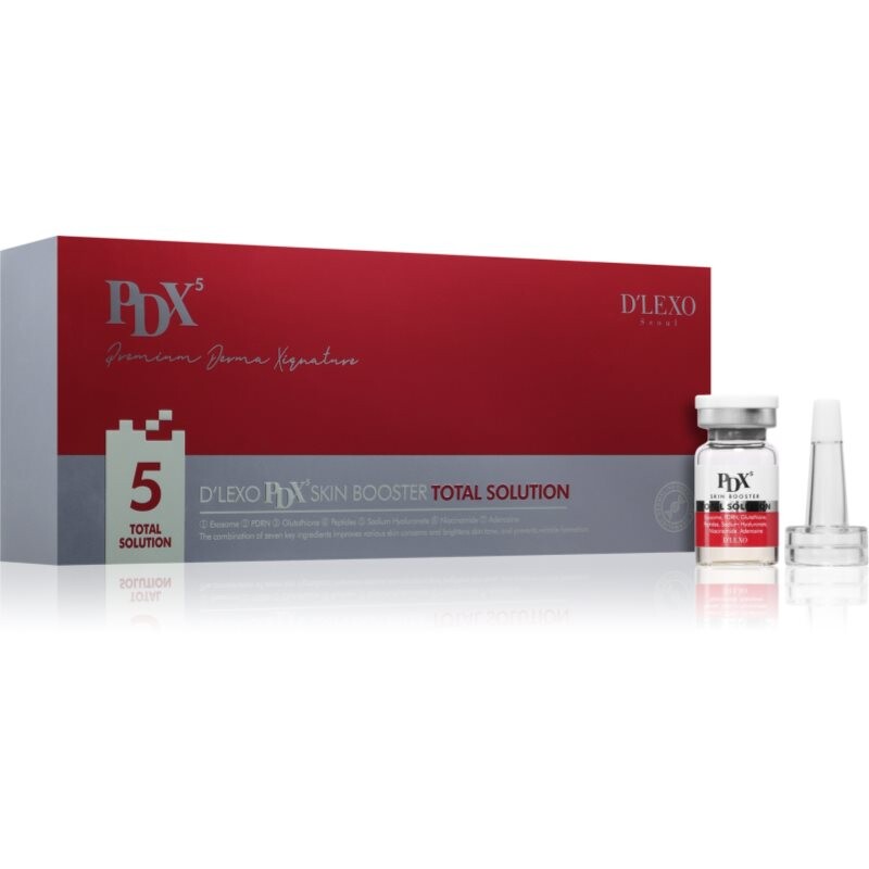 Dermaline D'LEXO PDX5 Skin Booster Total Solution intenzívna omladzujúca kúra 5x5 ml