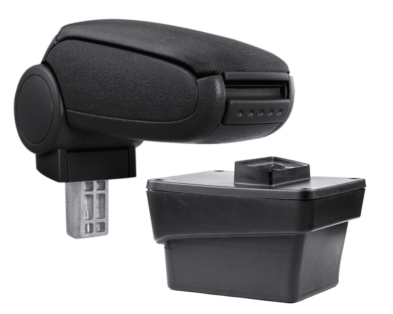 Pro.tec Lakťová opierka Škoda OCTAVIA 3, čierna, textilný poťah