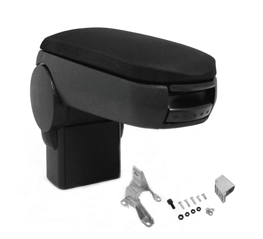 Pro.tec Lakťová opierka Seat TOLEDO 2, čierna, textilný poťah