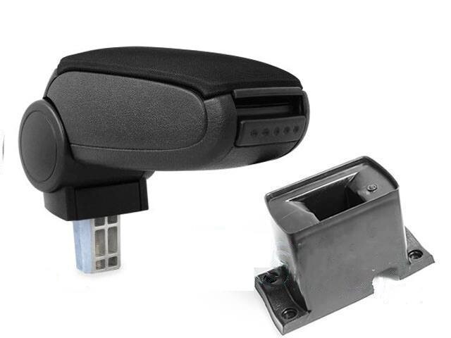 Pro.tec Lakťová opierka VW PASSAT B5 - plastový adaptér, čierna, textilný poťah