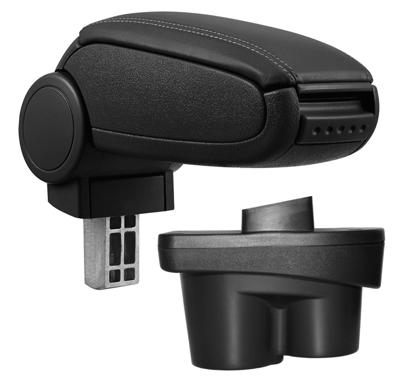 Pro.tec Lakťová opierka Opel CORSA E, čierna, eko-koža