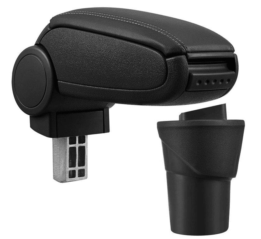 Pro.tec Lakťová opierka Nissan MICRA K13, čierna, eko-koža