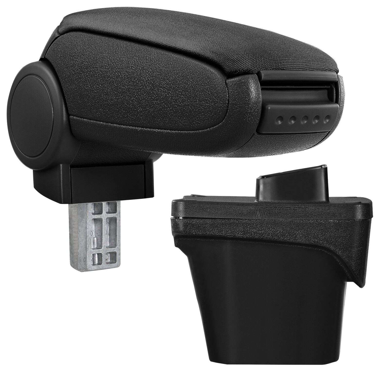 Pro.tec Lakťová opierka Peugeot 308 II, čierna, textilný poťah