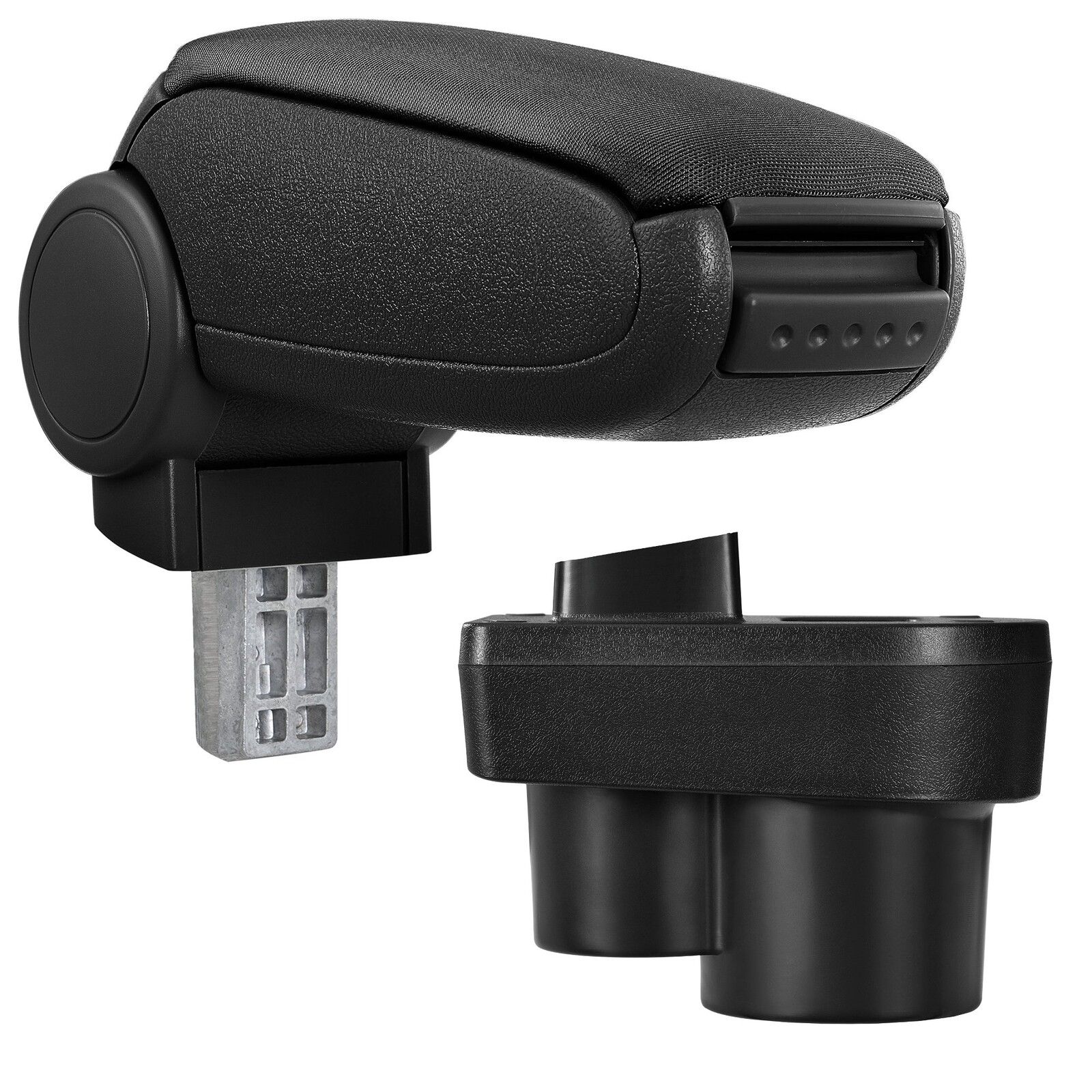 Pro.tec Lakťová opierka ŠKODA RAPID, čierna, textilný poťah