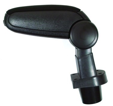 Pro.tec Lakťová opierka Toyota YARIS 2, čierna, textilný poťah