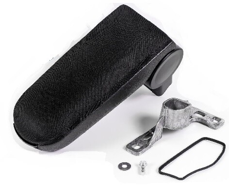 Pro.tec Lakťová opierka AUDI A4 model B5, šedá, eko-koža