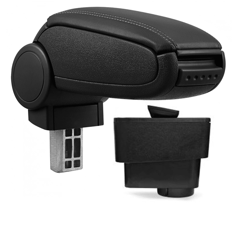 Pro.tec Lakťová opierka Fiat Grande Punto + EVO, čierna, eko-koža