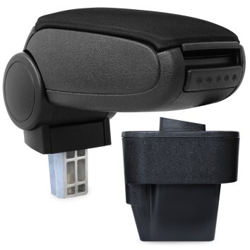 Pro.tec Lakťová opierka OPEL ASTRA 3 H, čierna, textilný poťah