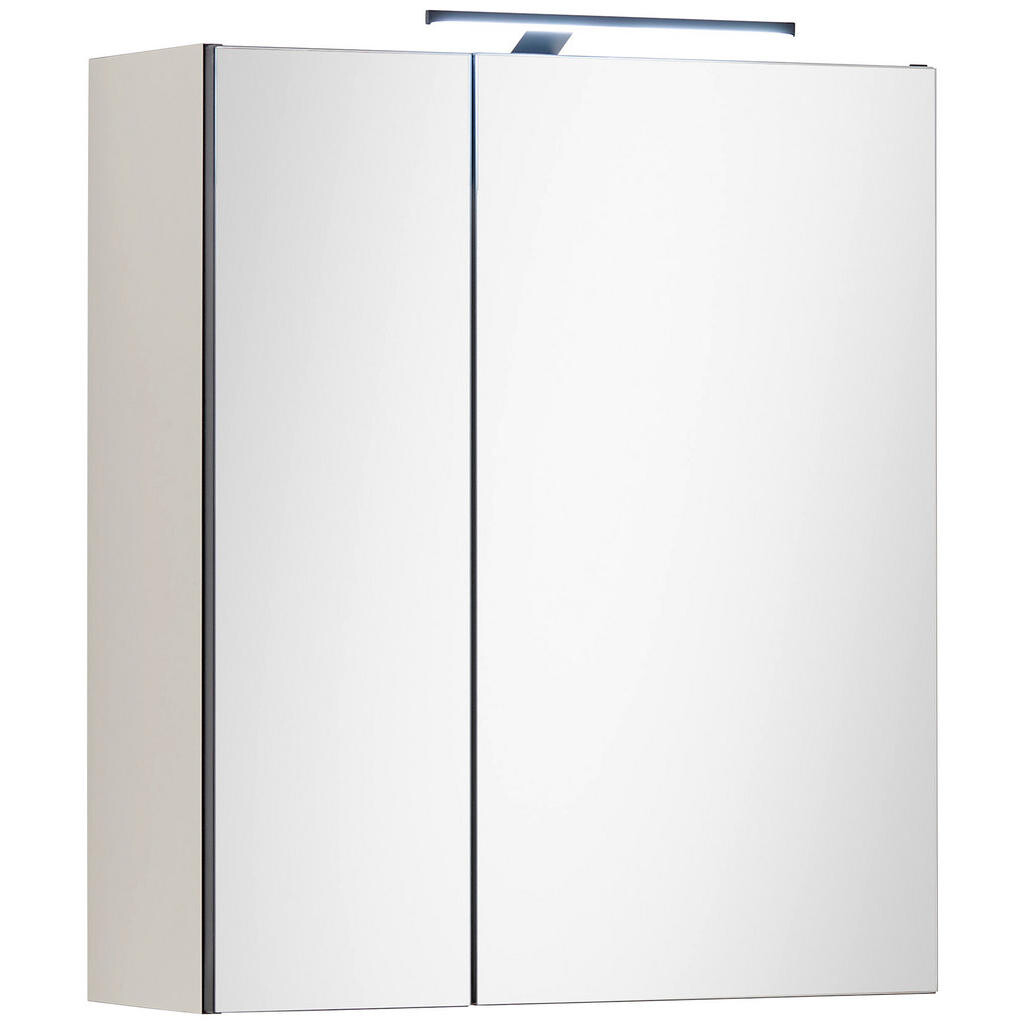 MID.YOU ZRKADLOVÁ SKRINKA, čierna, kašmírová, 60/70/23 cm